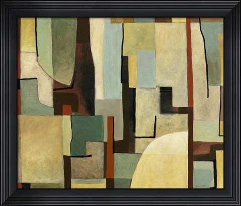 Framed Brown And Soft II Print