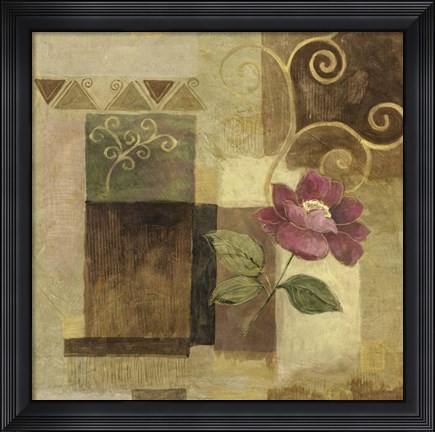 Framed Purple Delight Print
