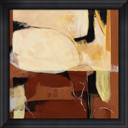 Framed Color Collage II Print
