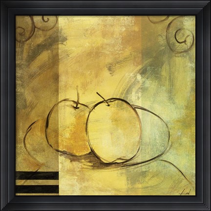 Framed Apples Print