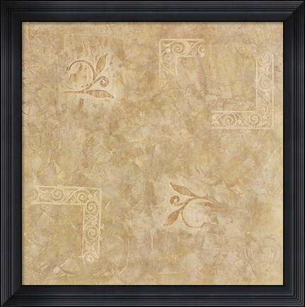 Framed Cream Print