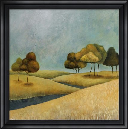 Framed Winding River Print