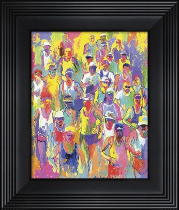 Framed Marathon Print
