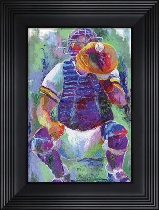 Framed Catcher Print