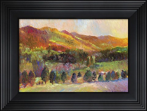 Framed Colorado Sunset Print