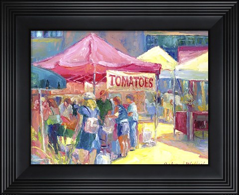 Framed Tomatoes Print