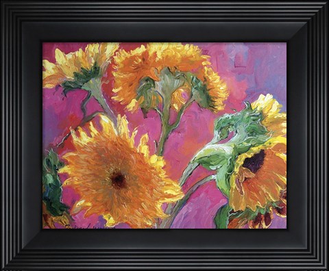 Framed Sunflower Print
