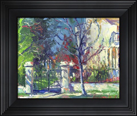 Framed Mansion Print