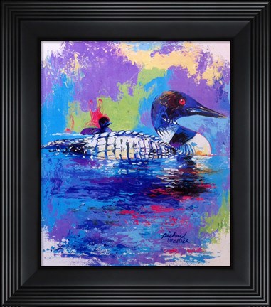 Framed Ducks Print