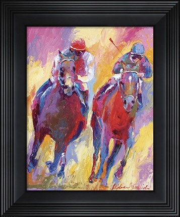 Framed Derby 10 Print