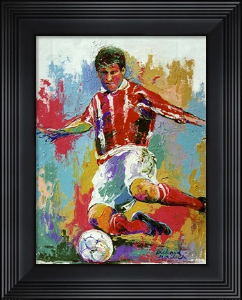 Framed Soccer Print