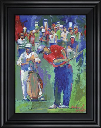 Framed Golf Print