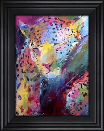 Framed Leopard 3 Print
