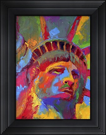 Framed Liberty 1 Print