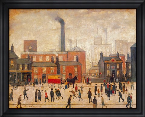 Framed Coming Home from the Mill Print