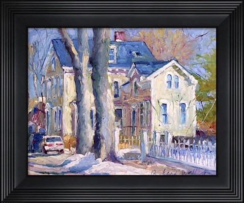 Framed Wickford A Print