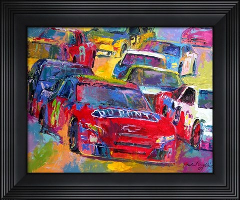 Framed Jeff Gordon Print
