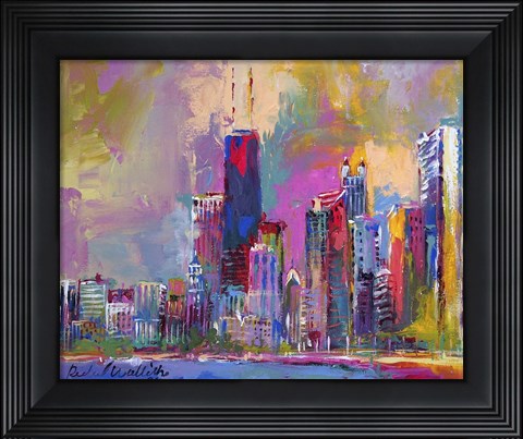 Framed Chicago 4 Print