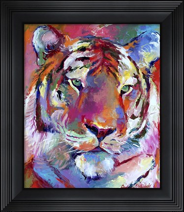 Framed Tiger 4 Print