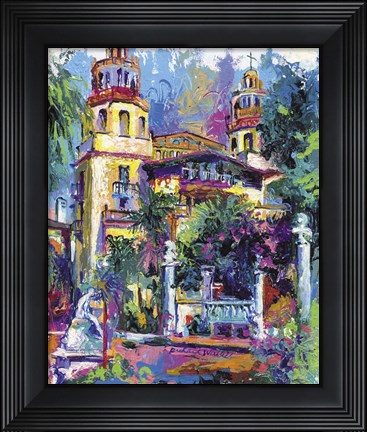 Framed Hearst Castle Print