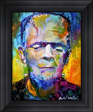 Framed Frankenstein Print