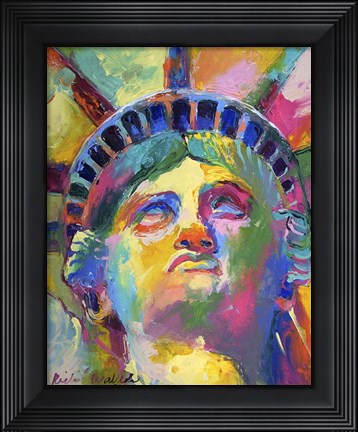 Framed Liberty 2 Print