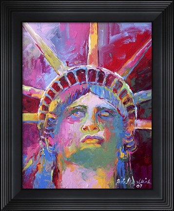 Framed Liberty 3 Print