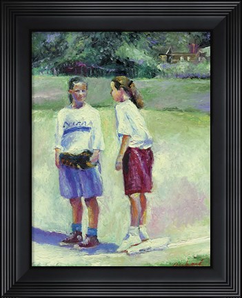 Framed Buddies Print