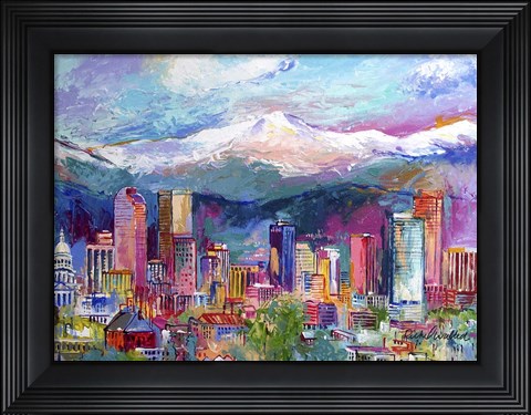 Framed Denver Print