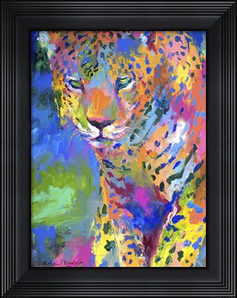 Framed Leopard 2 Print