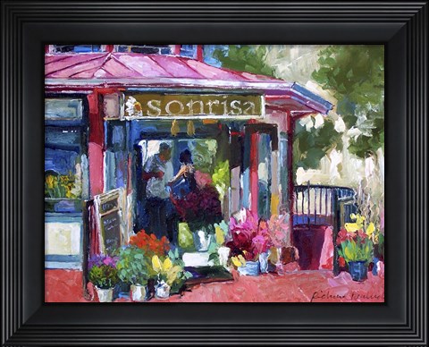 Framed Sonrisa Print