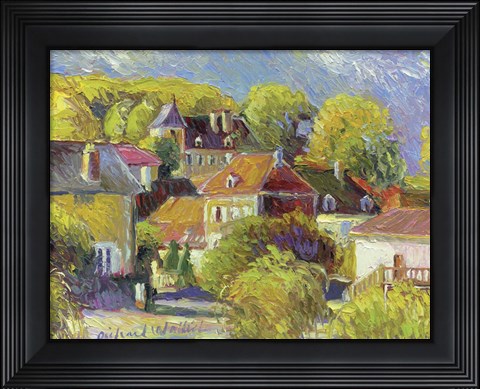 Framed France 2 Print