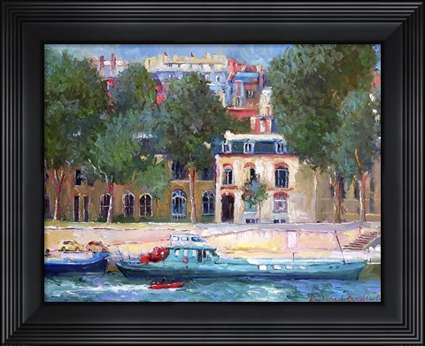 Framed Paris 3 Print