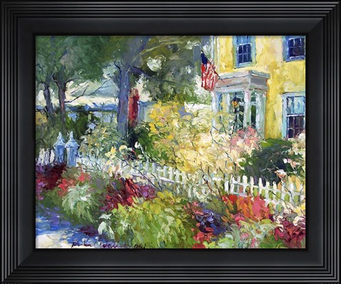 Framed Sidewalk's Edge Print