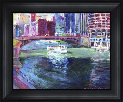 Framed Chicago 2 Print