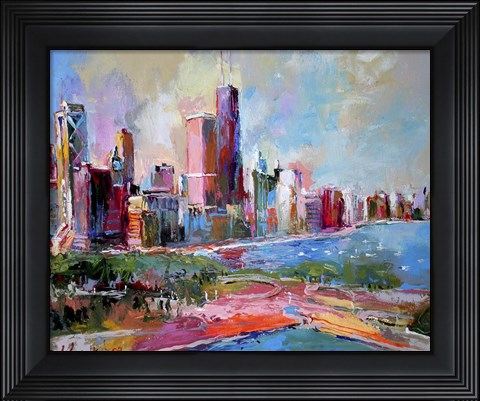 Framed Cityscape Print