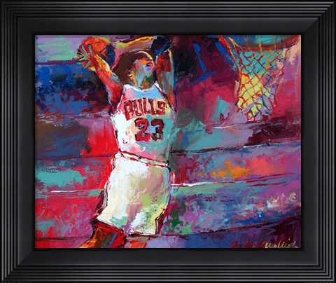 Framed Mike Print