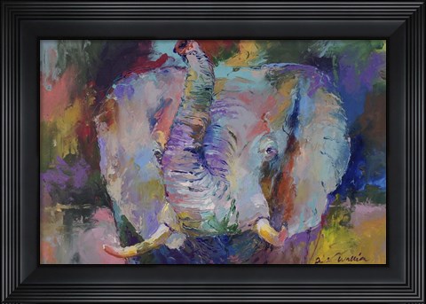 Framed Elephant Print