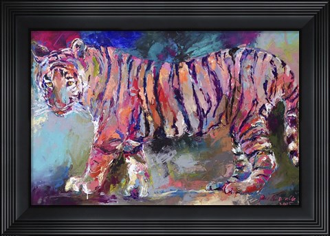 Framed Bengal Tiger Print