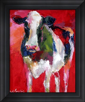 Framed Cow Print