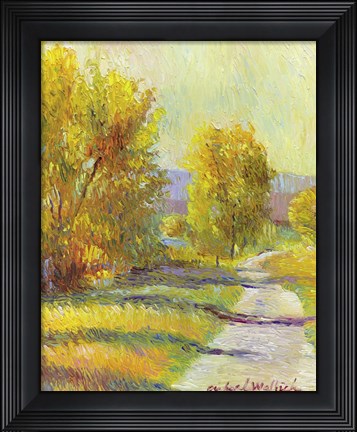 Framed Golden Summer Print