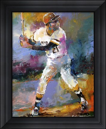 Framed Roberto Clemente Print