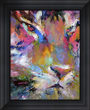 Framed Tiger Print