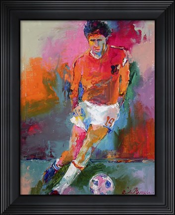 Framed Soccer 1 Print