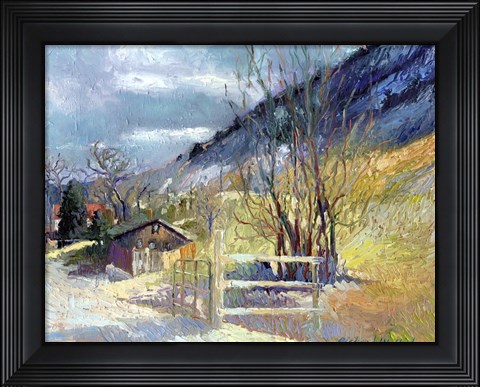 Framed Rooney Ranch 7 Print