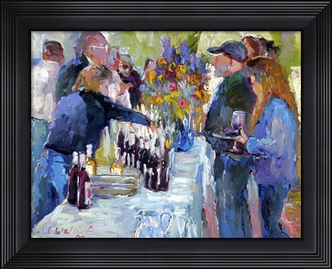 Framed Wine Print