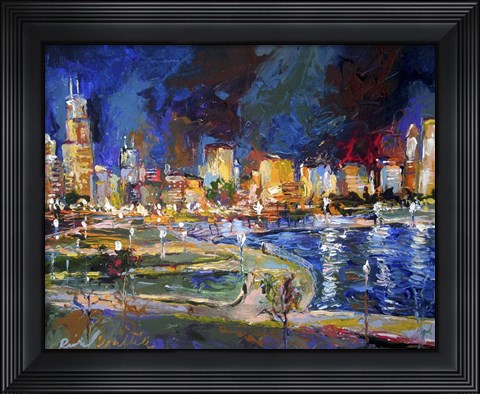 Framed Chicago Print