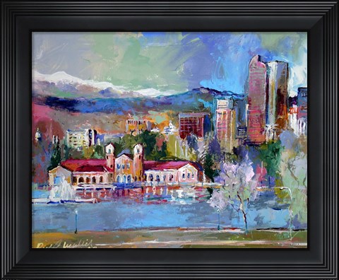 Framed Denver Print