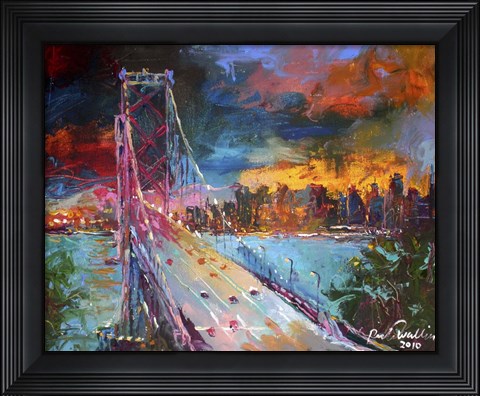 Framed San Fran Print