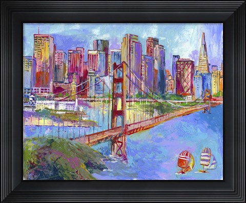 Framed San Fran 1 Print